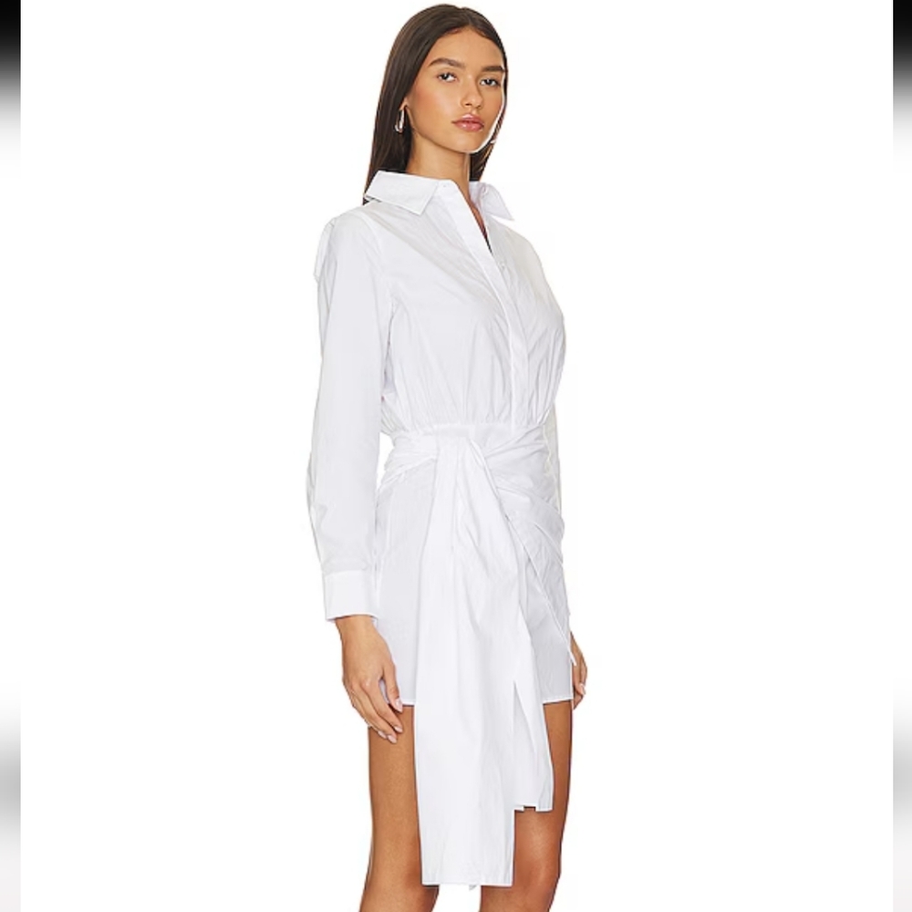 L'Academie Charlie Mini Dress in White Size Small - Picture 3 of 5
